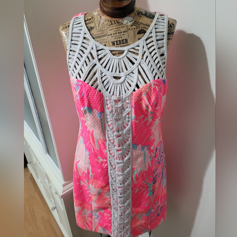 Lilly Pulitzer Tana shift dress " Never Been Betta" size 6